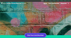 Desktop Screenshot of childcrisisresponsemn.org